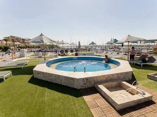 Sun deck of the Al Nabilatan Nile Cruise Nile cruise